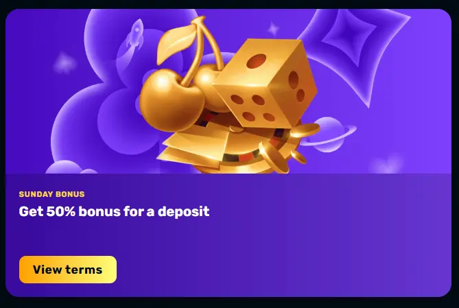 RocketPlay Deposit Bonus