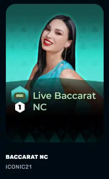 Baccarat NC at Rocket Play Live Casino